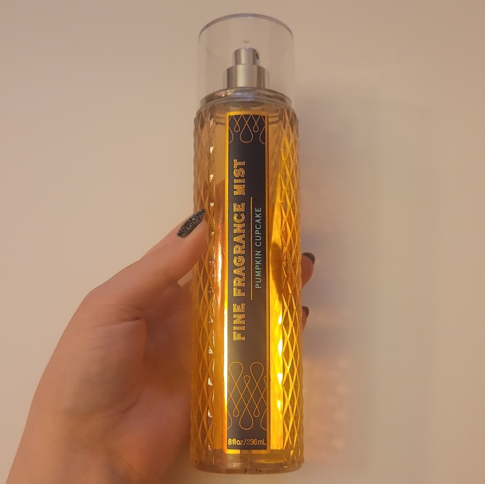 Pumpkin Cupcake Bath and Body Works Body Spray